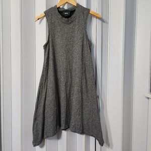 Anthropologie Maeve Mock Neck Swing Dress Sz Small Petite